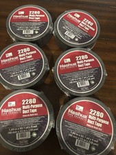 Nashua 2280 Multi Purpose Duct Tape Rolls Black 1.89" x 60.1yd x 9 Mil