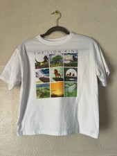 Disney The Lion King Girls Youth Size XL Simba Mufasa Graphic T-Shirt Tee