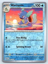 Wartortle 008/165 Scarlet & Violet 151