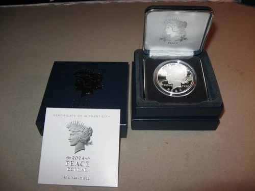 2024-S United States Proof Peace Silver Dollar OGP
