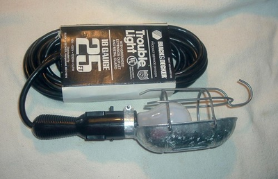 #ad *NEW* BLACK amp; DECKER Orig Shop Trouble Light 125 volt $19.99