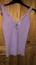 Pink Sparkly Top From Etam Size 8