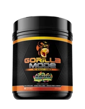 Gorilla Mind Gorilla Mode Pre-Workout Formula Sour Gummy Worms, 1.76 LBS