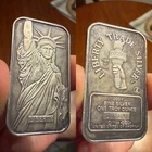 1986 Engelhard MTB Statue of Liberty 1 Troy Oz .999 Silver Bar Liberty Trade