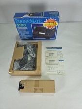 Phone Mate 5100 vintage telephone answering machine caller ID English  Spanish