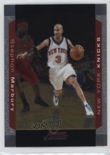 2004-05 Bowman Draft Chrome (Guarded by ) Stephon Marbury LeBron James #3 k3a