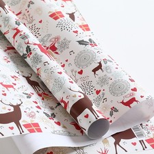 10 Pcs Christmas Gift Wrapping Paper Xmas Wra...