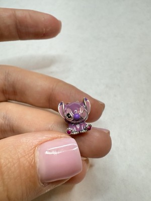 Disney Pandora Angel Sterling Silver with Enamel Charm 2024 Lilo and Stitch D46