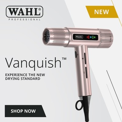 WAHL VANQUISH BÜRSTENLOSER PROFI FÖHN HAARTROCKNER ROSE GOLD LIMITED EDITION