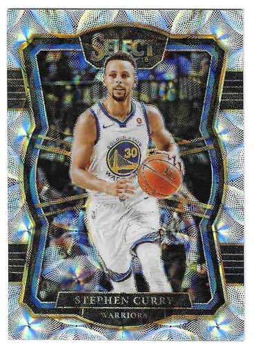 2017-18 Panini Select #143 Premier Level Stephen Steph Curry Scope Prizm