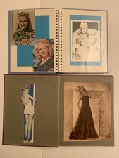 Betty Grable Vintage Scrapbook Lot Photos Clippings, Magazine Covers, Trade Ads