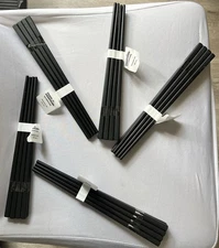 20 Pairs of S/8 Chopsticks Reusable Set Black - Room Essentials - BPA Free