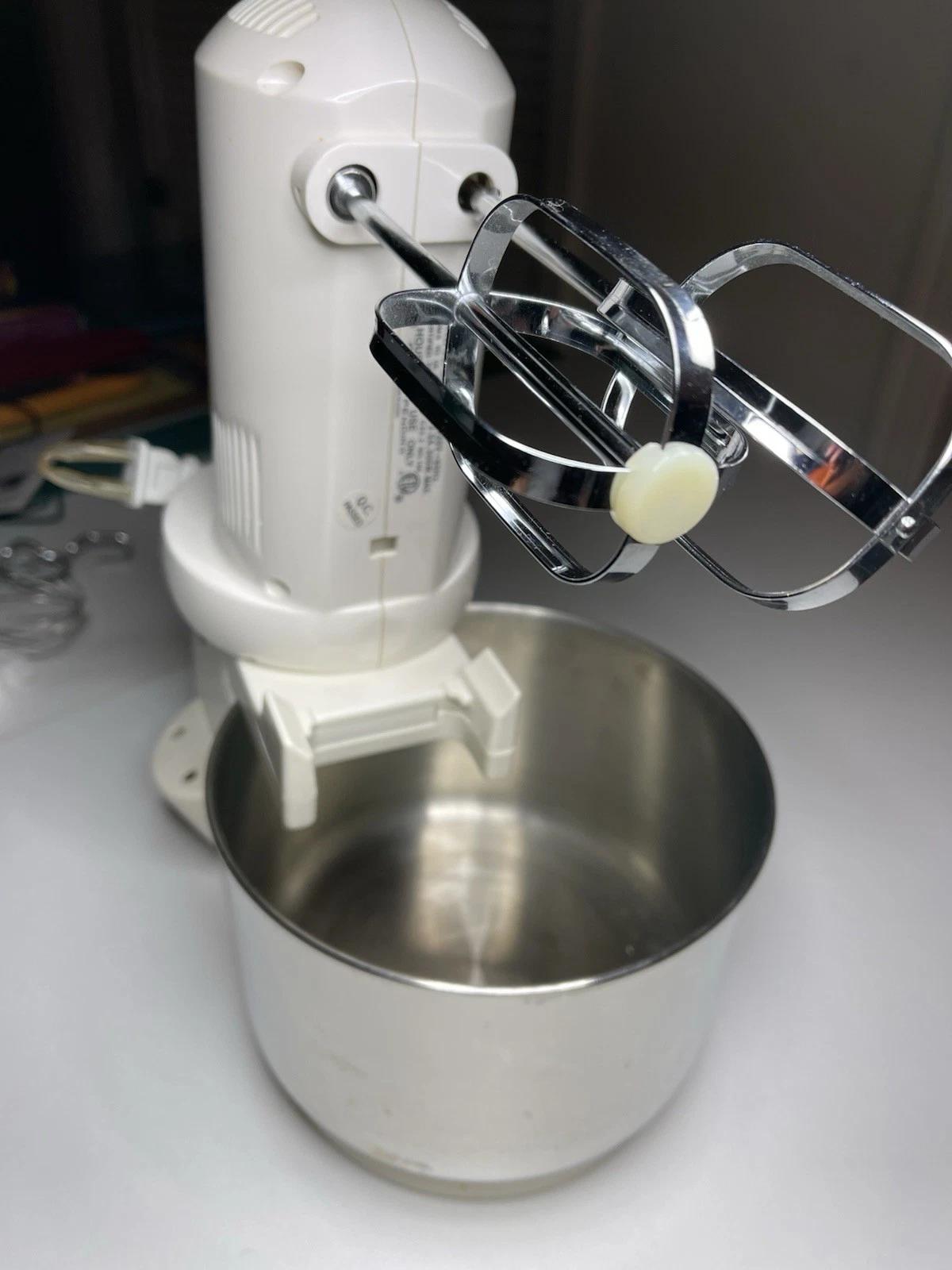 Bravetti 300 Watt Power Mixer with Stand and Stainless Steel Bowl White
Opens in a new window or tab