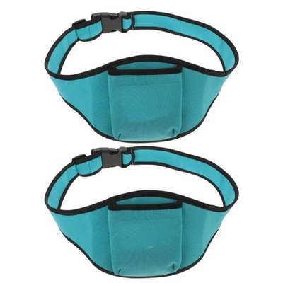 2 Pcs Outdoor-mikrofon-gürteltasche Fitness-mikrofongürtel Mikrofonhalter