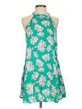 Minkpink Women Green Casual Dress S