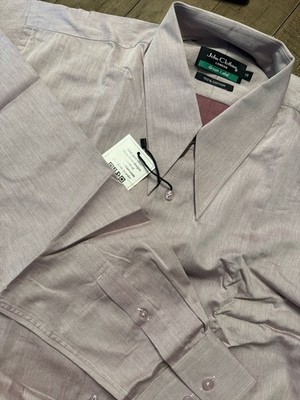 John Clothier London Green Label 100% Cotton Long Sleeve Dress Shirt
