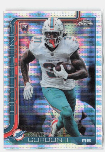 Ollie Gordon II [Pulsar Refractor] #327 2025 Topps Chrome card