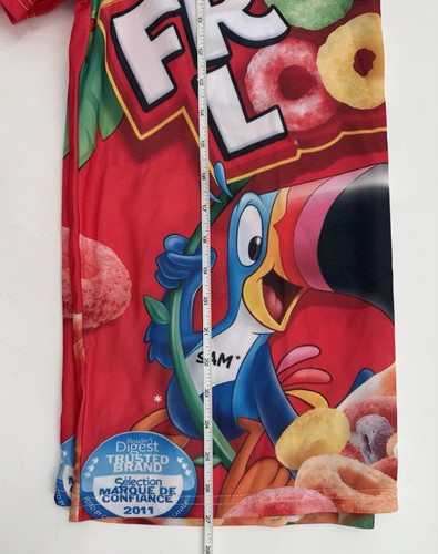 Kellogg’s T Shirt Froot Loops Toucan Sam Unisex M Polyester Cereal Graphic Tee - Picture 6 of 6