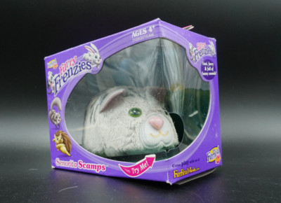 FurReal Friends Furry Frenzies Senorita Scamps Gray Kitten Cat Hasbro NEW HTF