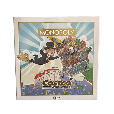 Costco Monopoly Board Game Special Edition NEW IN BOX Sealed SOLD OUT S L400 