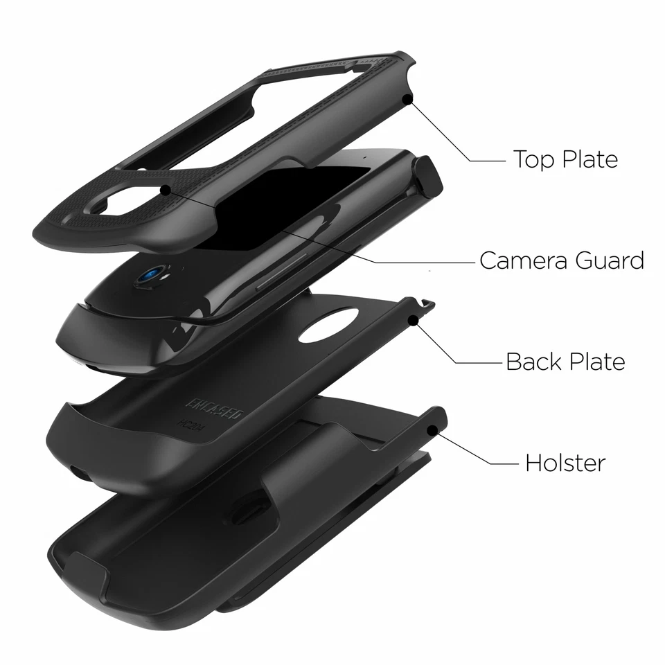 Motorola Razr 5G Flip Belt Clip Case, Slim Phone Case with Holster - Image 2 of 4