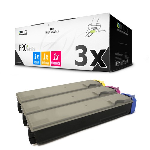 3x Toner F Sleeve R Kyocera F C 5020 5025 5030 Like Color Cmy | eBay ...