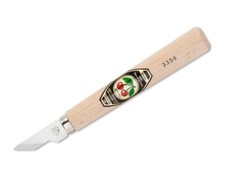 Kirschen Kerbschnitzmesser - Nr. 3356000 - schmale Klinge und schr&auml;ge Schneide