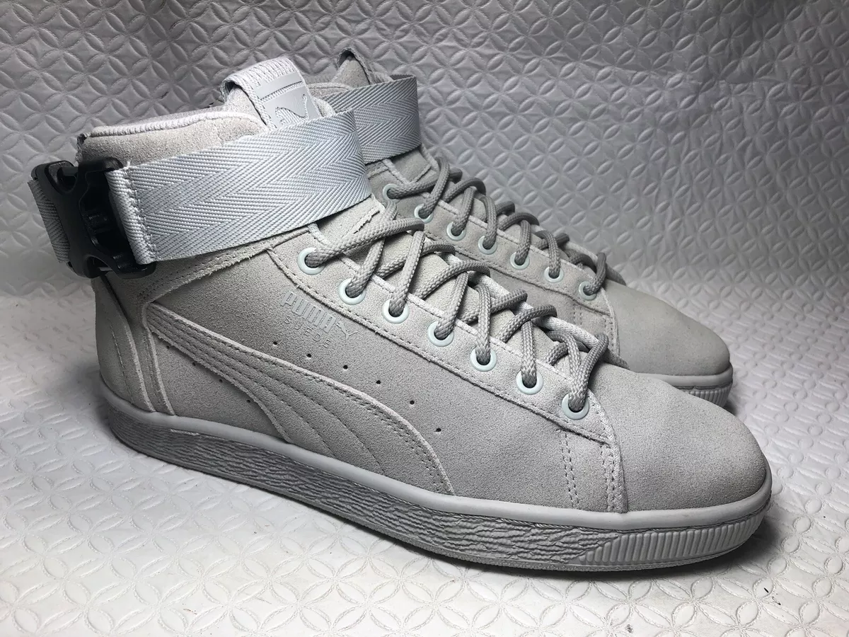 Puma mens hot sale leather high tops