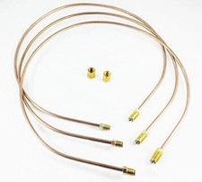 14 Copper Nickel Brake Lines 3 - 33 Pcs W Invert Flares 716-24 Fittings 14 Copper Nickel Brake Lines 3 - 33 Pcs W Invert Flares 716-24 Fittings