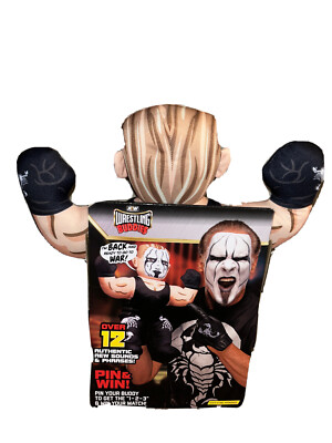 AEW Wrestling Buddies 15  Talking STING Toy Plush Action Figure WWE Wrestler NEW