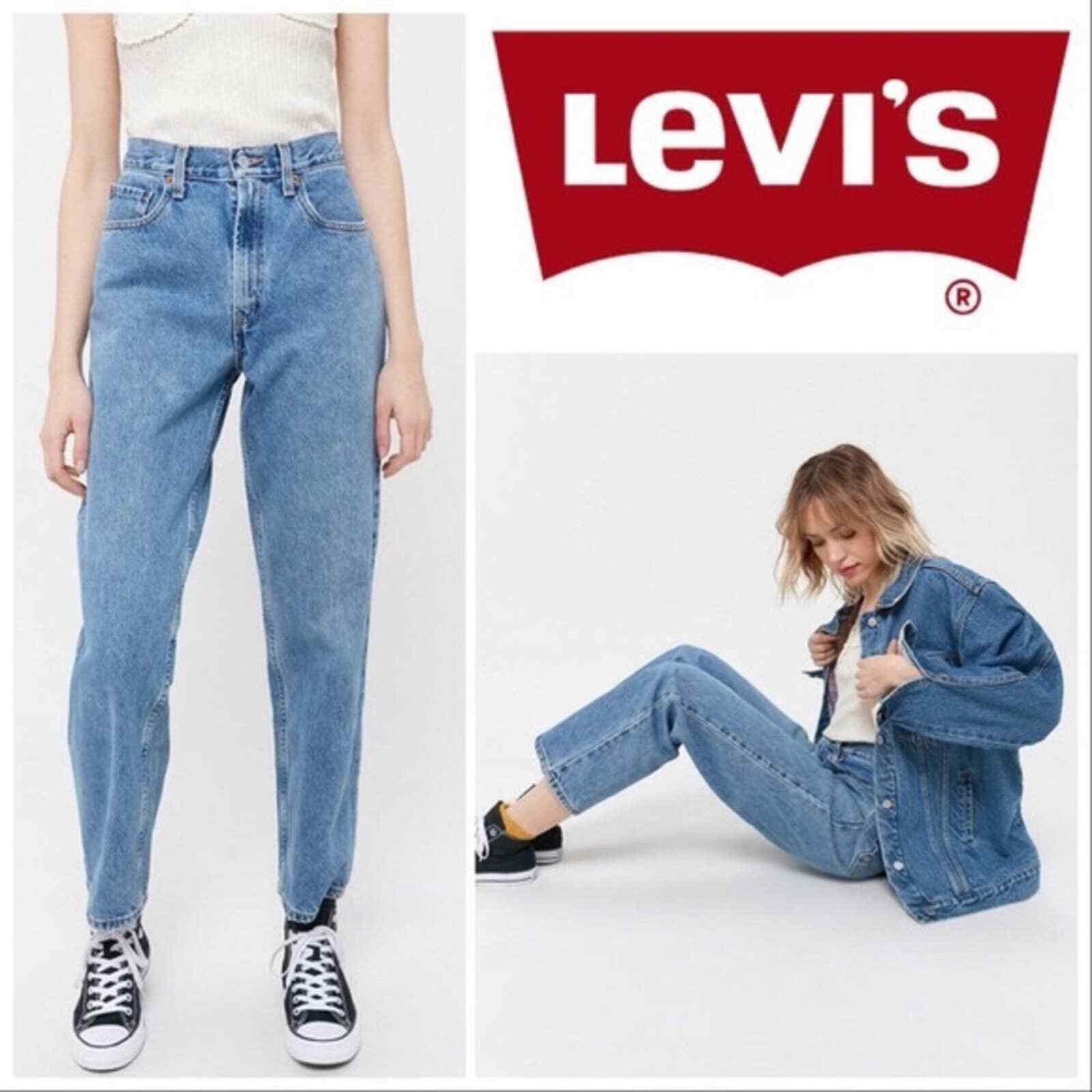 Vintage Levi's 550 Jeans. Classic, Relaxed Tapered Fit. Mom jeans. Women's  16L | eBay