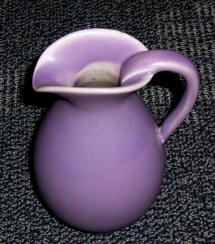 1929 Rookwood Pottery - # 2975 - Lavender Pitcher 6" Tall