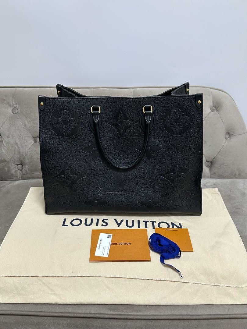 LOUIS VUITTON Monogram M44925 Empriente On the go GM Tote Bag