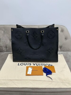 LOUIS VUITTON Monogram M44925 Empriente On the go GM Tote Bag