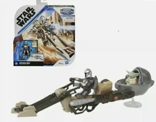 Star Wars Mission Fleet The Mandalorian The Child & Speeder Bike Baby NEW NEW