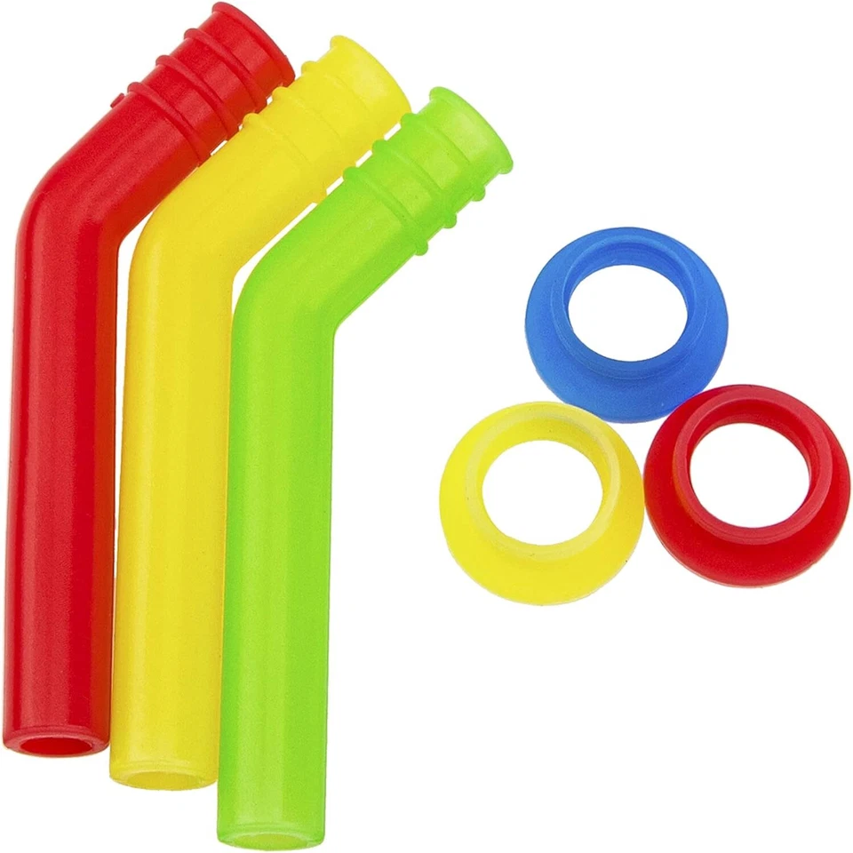 6pc RC Exhaust Extension Tube Silicone Pipe Tubing for HSP 1/8 1/10 RC Nitro Car - Image 3 of 4