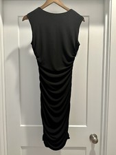 Intermission Womens Black Stretch slouch Sleeveless  Dress Size 8, NWOT