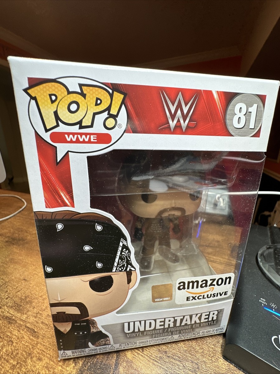 FUNKO POP WWE 81 UNDERTAKER アンダーテイカー 限定版 Funko Pop WWE Undertaker #81 Vinyl Figure Special Edition AMAZON