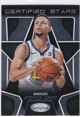 STEPHEN CURRY Golden State Warriors Basketball STEPH $$ INSERT Certified Stars!