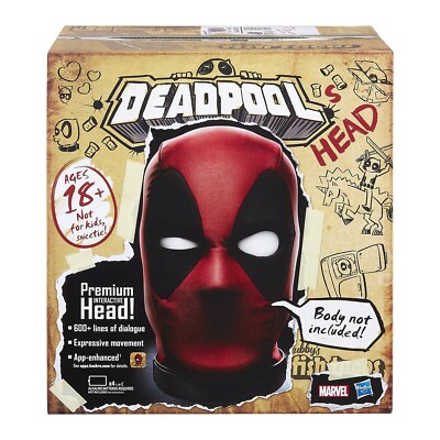 デッドプール　ヘッド deadpool head MARVEL DEADPOOL ELECTRONIC INTERACTIVE HEAD PROP | eBay