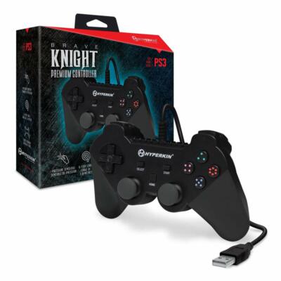 Hyperkin PlayStation 3 ''Brave Knight'' Premium Controller for PS3/PC/Mac - Black
