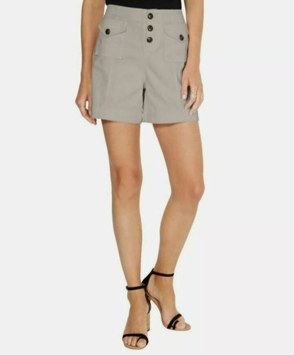 INC Womens Beige Short Length Shorts Size: 12 - Picture 2 of 6