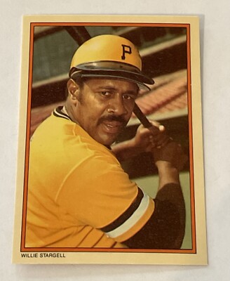 1985 Topps Collectors Series Willie Stargell Pittsburgh Pirates MLB HOF #16 EX