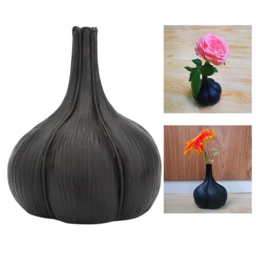 Simple Geometric Garlic Small Bud Vase Decorative Resin Crafts - Picture 1 of 7