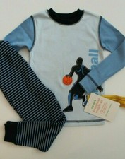 Carter's Pajama Set Boys Blue Striped Long Sleeved Size 2T NWT