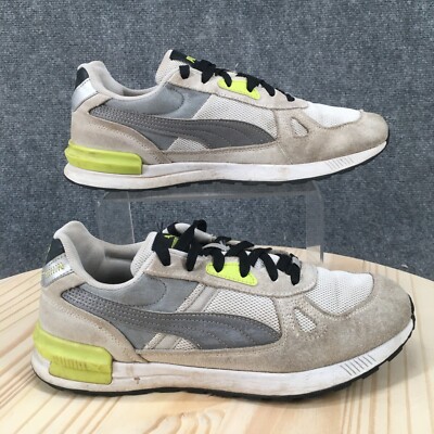 PUMA Shoes Mens 8 Graviton Pro Athletic Low Sneakers 380736-13 Gray Multicolor