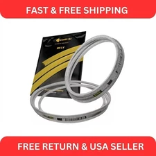 Caltric M82460 M82462 / M77988 M82734 Deck Belts for John Deere 38" Deck Mower