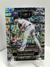 2022 Panini Select Concourse Scope Prizm Liam Hendriks #64 Chicago White Sox