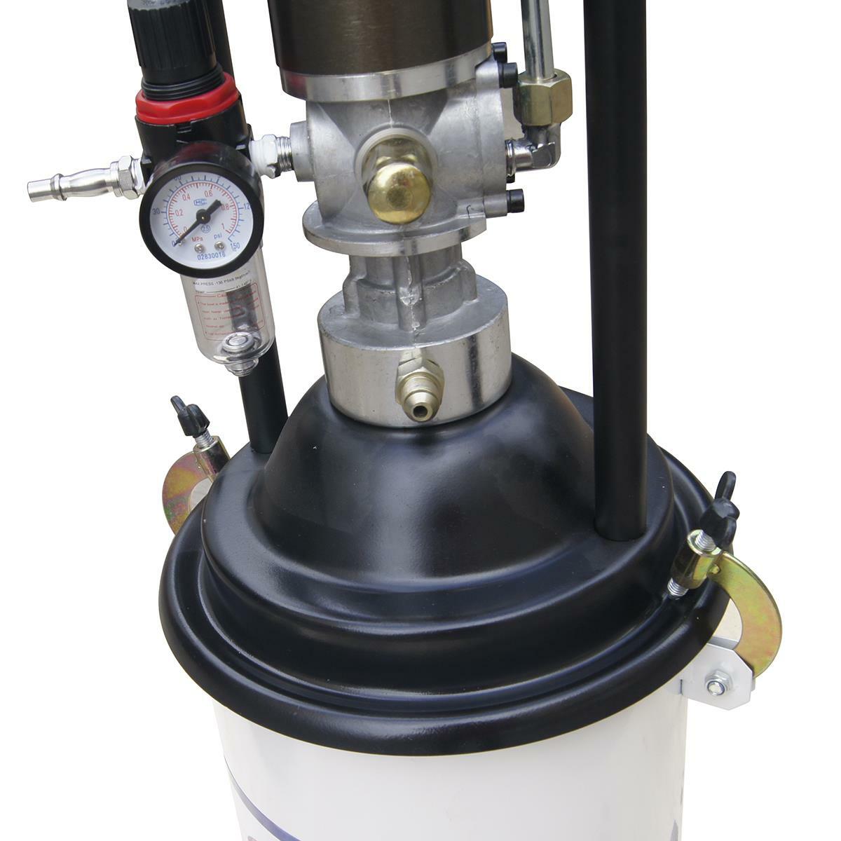 13L Car Truck Machinery Pneumatic Air Grease Gun Dispenser Greaser Tool