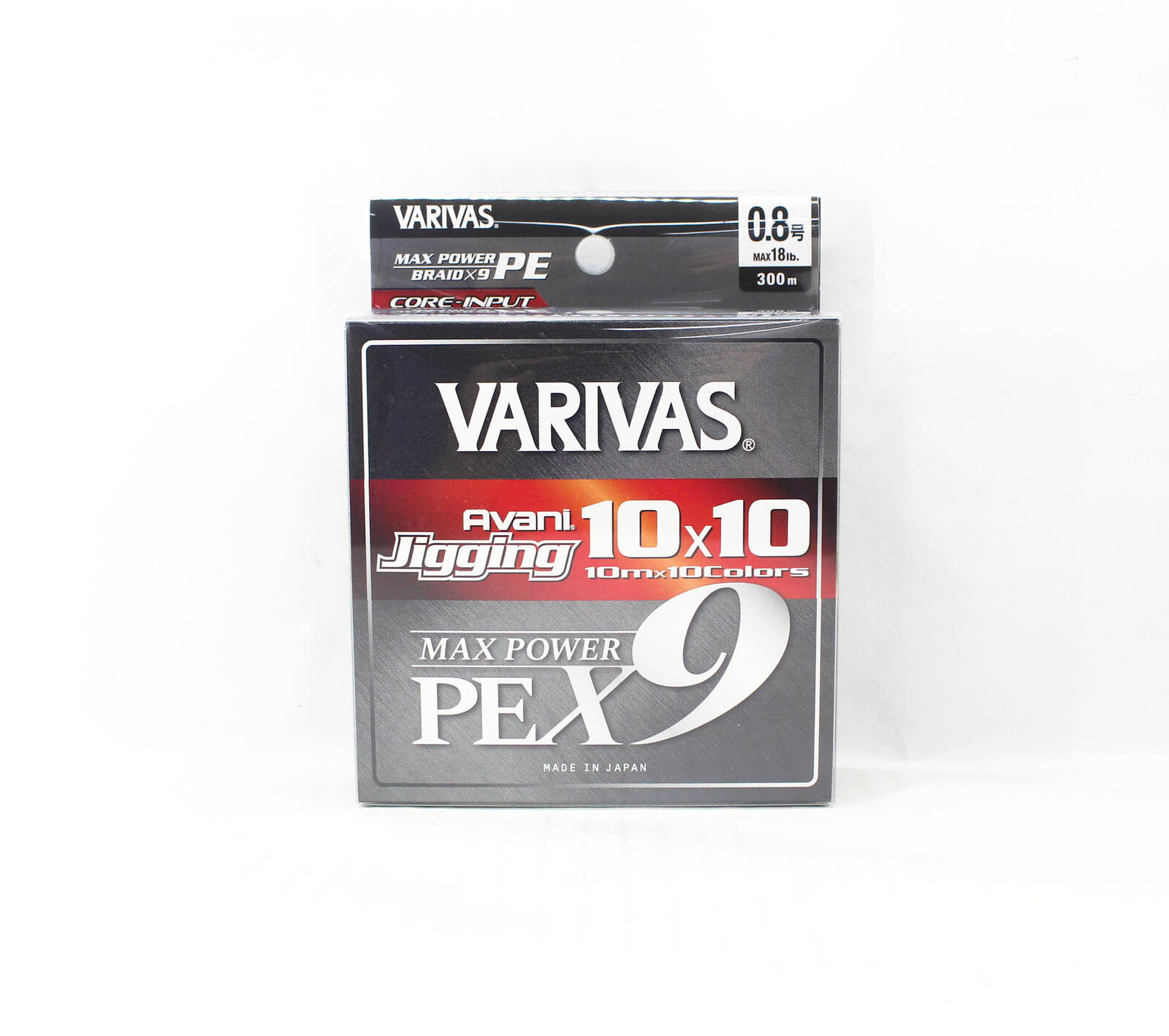 Varivas P.E Line Avani Jigging Max Power 10x10 X9 300m P.E 0.8 18lb (8706)